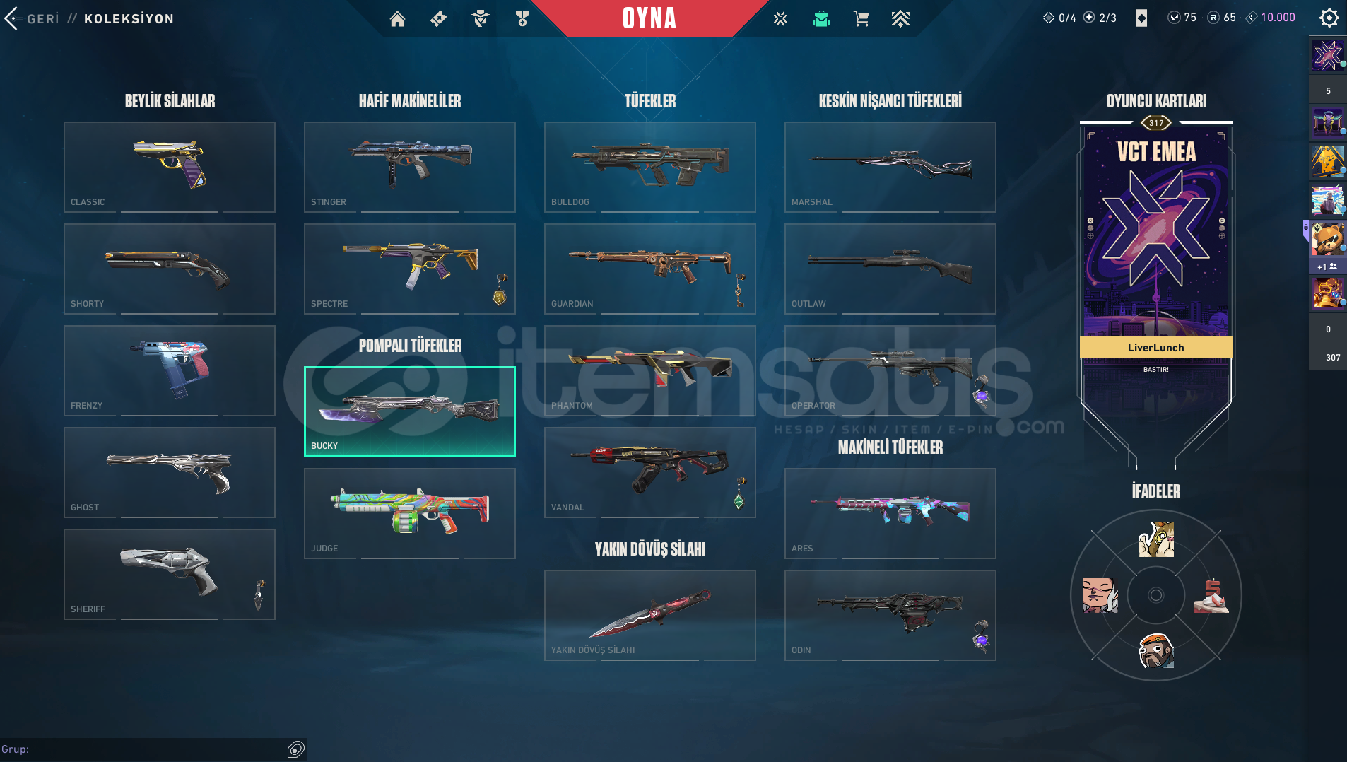 VALORANT 169 SKIN(13 BIÇAK) DIA 1 HESAP VALORANT 169 SKIN(13 BIÇAK) DIA 1 HESAP