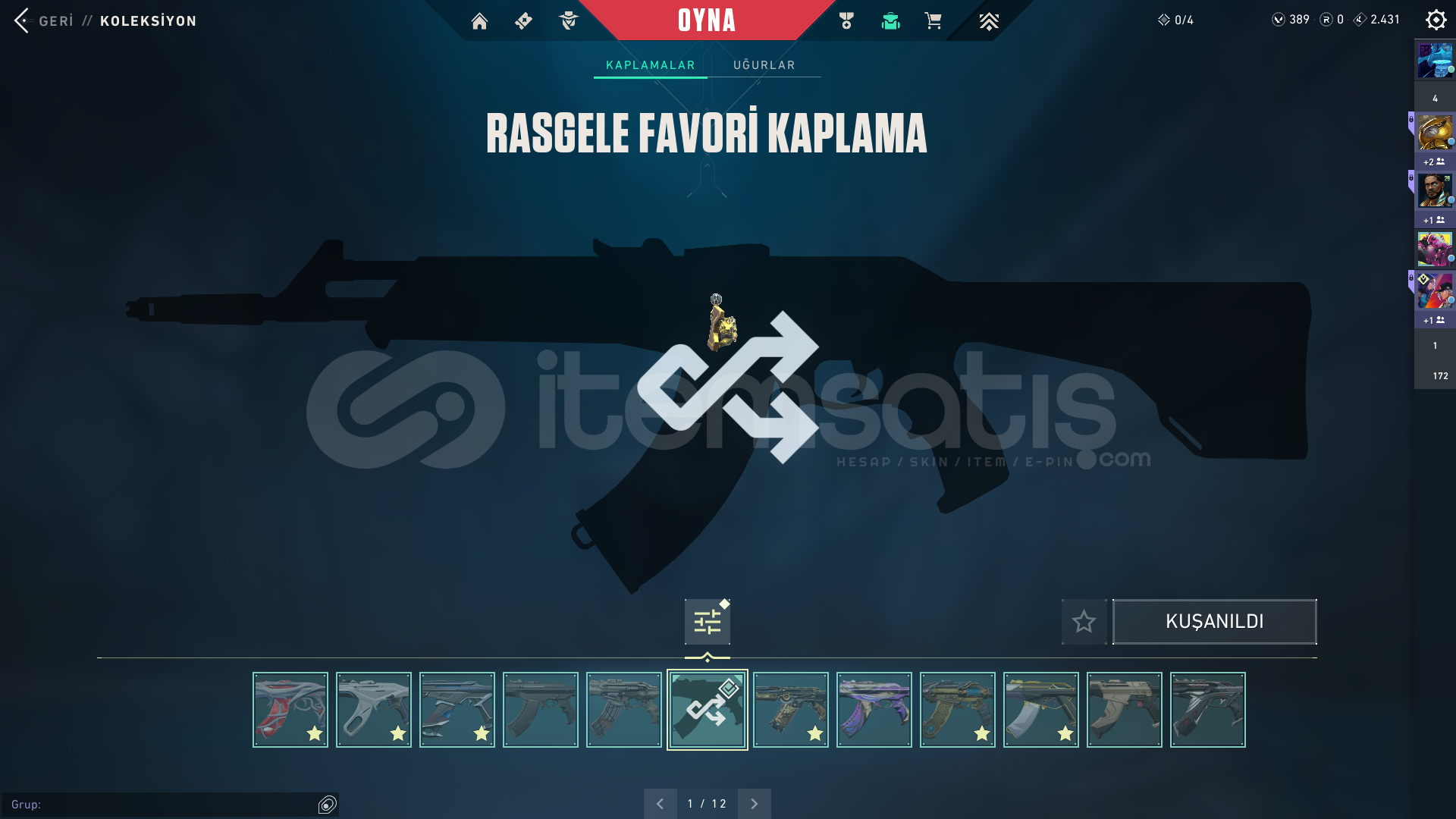 Valorant 17k yatırılmış dolu dolu hesap Valorant 17k yatırılmış dolu dolu hesap