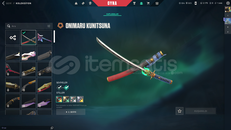 Valorant 2 settli Oni Katanalı Hesap