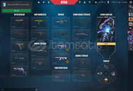 VALORANT 2 VANDAL 1 PHANTOM 1 BIÇAK HESAP 