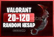 ⭐VALORANT 20-120 SKIN GARANTILI RANDOM HESAP⭐