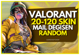⭐️Valorant 20-120 Skin Mail Değişiyor!