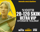 ⭐%100TR 20-120 SKİN BIÇAKLI RANDOM HESAP⭐