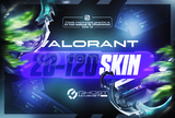 ☘️VALORANT 20-120 SKİN RANDOM HESAP⭐