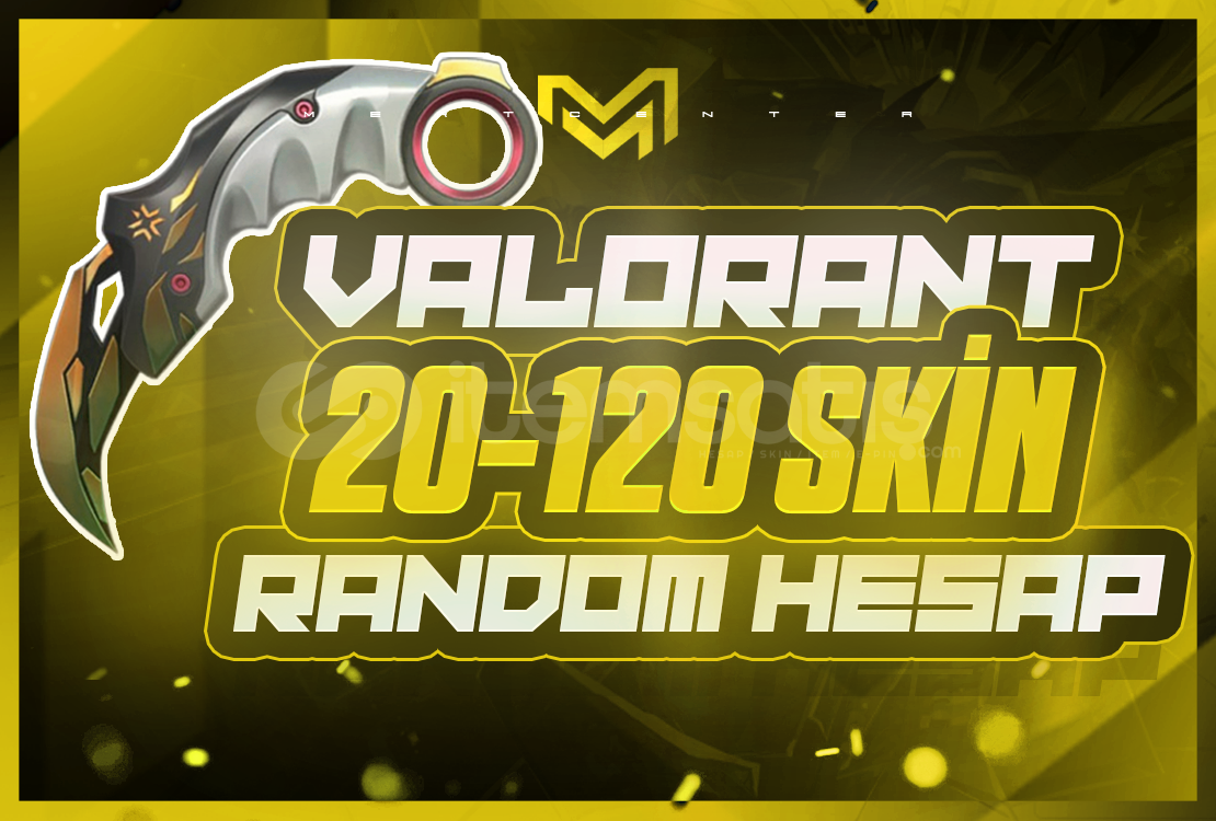 ⭐VALORANT 20-120 SKİN RANDOM HESAP⭐ ⭐VALORANT 20-120 SKİN RANDOM HESAP⭐