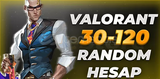 VALORANT %100TR 30+ skin RANDOM HESAP [GARANTİ]