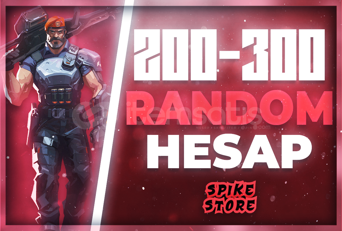 ⭐️VALORANT 200-300 SKİN RANDOM HESAP⭐️ ⭐️VALORANT 200-300 SKİN RANDOM HESAP⭐️