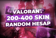 ⭐VALORANT 200-400 SKİN RANDOM HESAP⭐