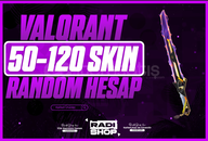⭐Valorant & 50-120 SKİN RANDOM(ÖZEL STOK)