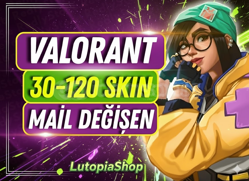 ⭐Valorant 30-120 Random Hesap⭐ ⭐Valorant 30-120 Random Hesap⭐