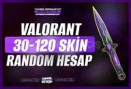 ⭐Valorant 30-120 Skin Garantili Random Hesap ⭐