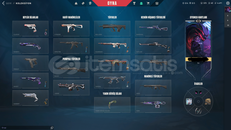 Valorant 3000 TL Beta Hesap Kuronami Kaos Oni