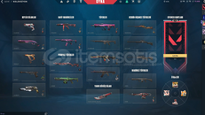 Valorant 4 bıçaklı mainlik süper hesap