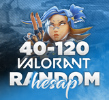 ⭐️VALORANT 40-120 SKİN RANDOM HESAP⭐️