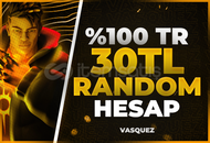 ⭐ %100TR Valorant 30 TL Random Hesap⭐