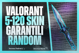 ⭐VALORANT 5-10 SKİN RANDOM HESAP⭐