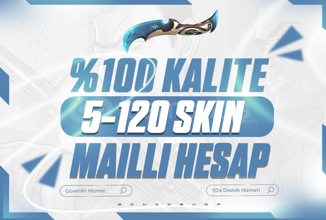 ⭐VALORANT 5-120 SKIN GARANTİLİ MAİL DEĞİŞEN⭐ ⭐VALORANT 5-120 SKIN GARANTİLİ MAİL DEĞİŞEN⭐