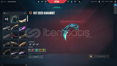 VALORANT 5 BIÇAKLI 45K VP HARCANMIŞ HESAP