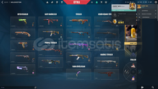 VALORANT 5 BIÇAKLI MAİNLEMELİK FIRSAT HESAP