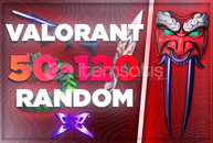Valorant 50-120 SKİN ARASI RANDOM TR HESAP