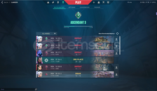 Valorant 60 level Yücelik 3 FULL SKIN HESAP