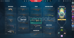 Valorant 7 efsane skinli hesap ilk mail