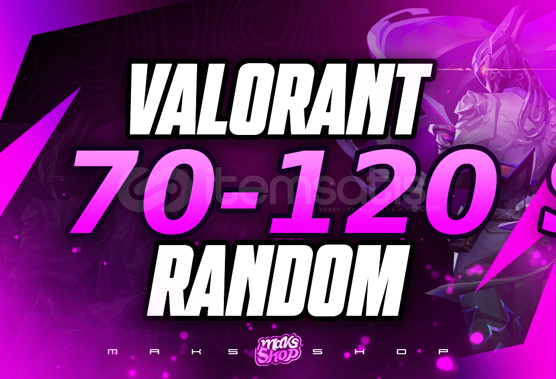 ✨Valorant 70-120 Skin Efsanee Random ✨ ✨Valorant 70-120 Skin Efsanee Random ✨