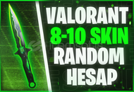 ⭐️VALORANT 8-10 SKİN RANDOM HESAP⭐️