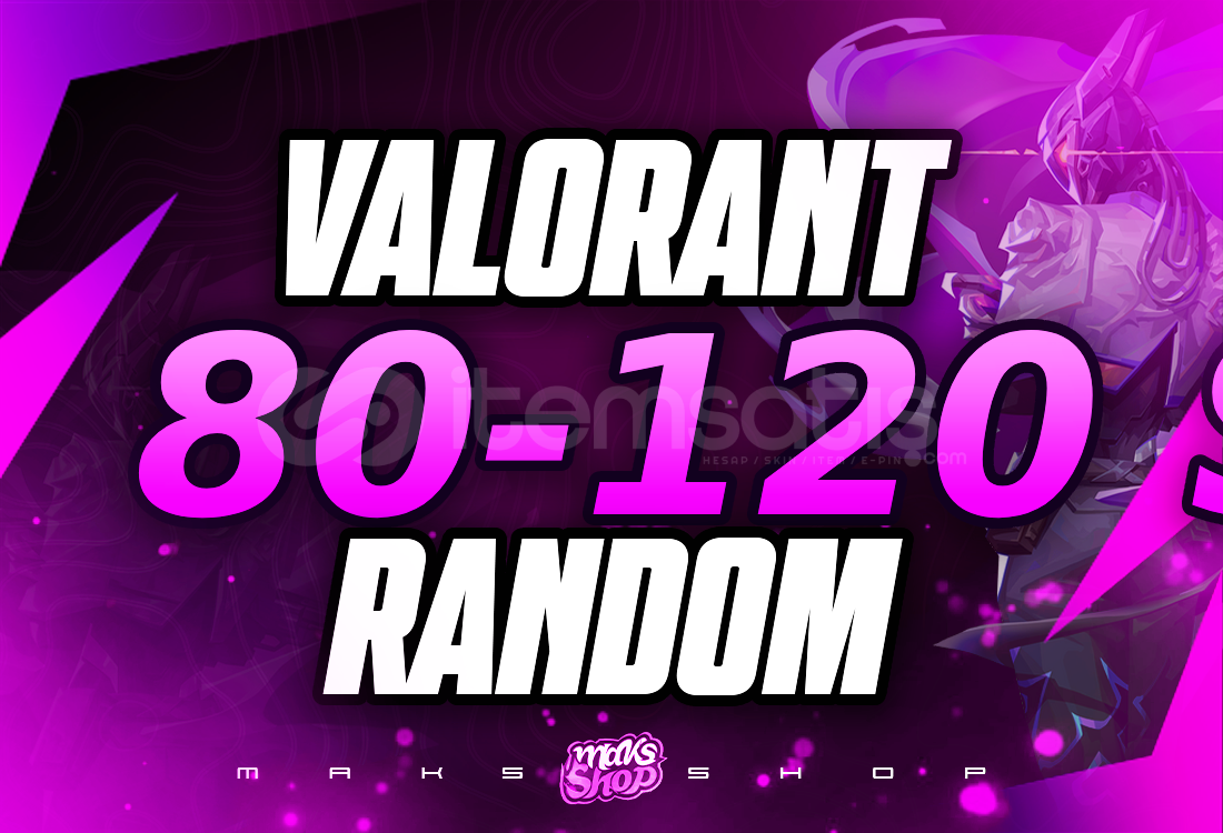 ✨Valorant 80-120 Skin Efsanee Random ✨ ✨Valorant 80-120 Skin Efsanee Random ✨
