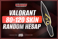 ⭐Valorant 80-120 Skin Garantili Random Hesap ⭐