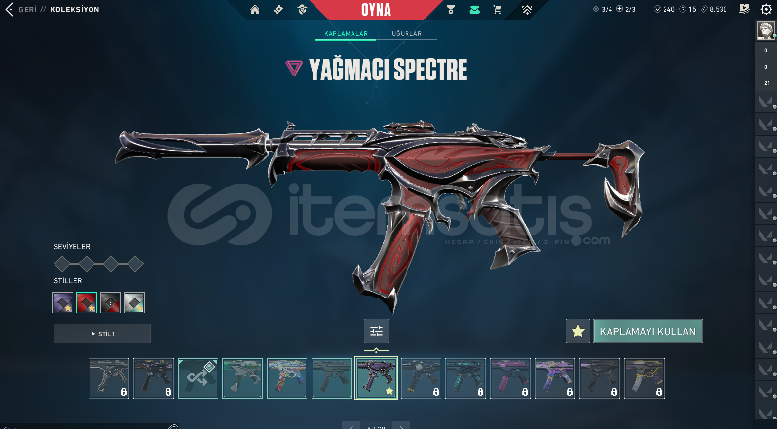 VALORANT 9000 TL YATIRILMIŞ FULL HESAP VALORANT 9000 TL YATIRILMIŞ FULL HESAP