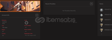 valorant asil karambitli güzel hesab