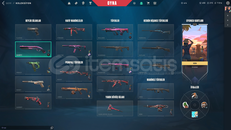 VALORANT BATTLEPASSLİ YÜCELİK 1 HESAP