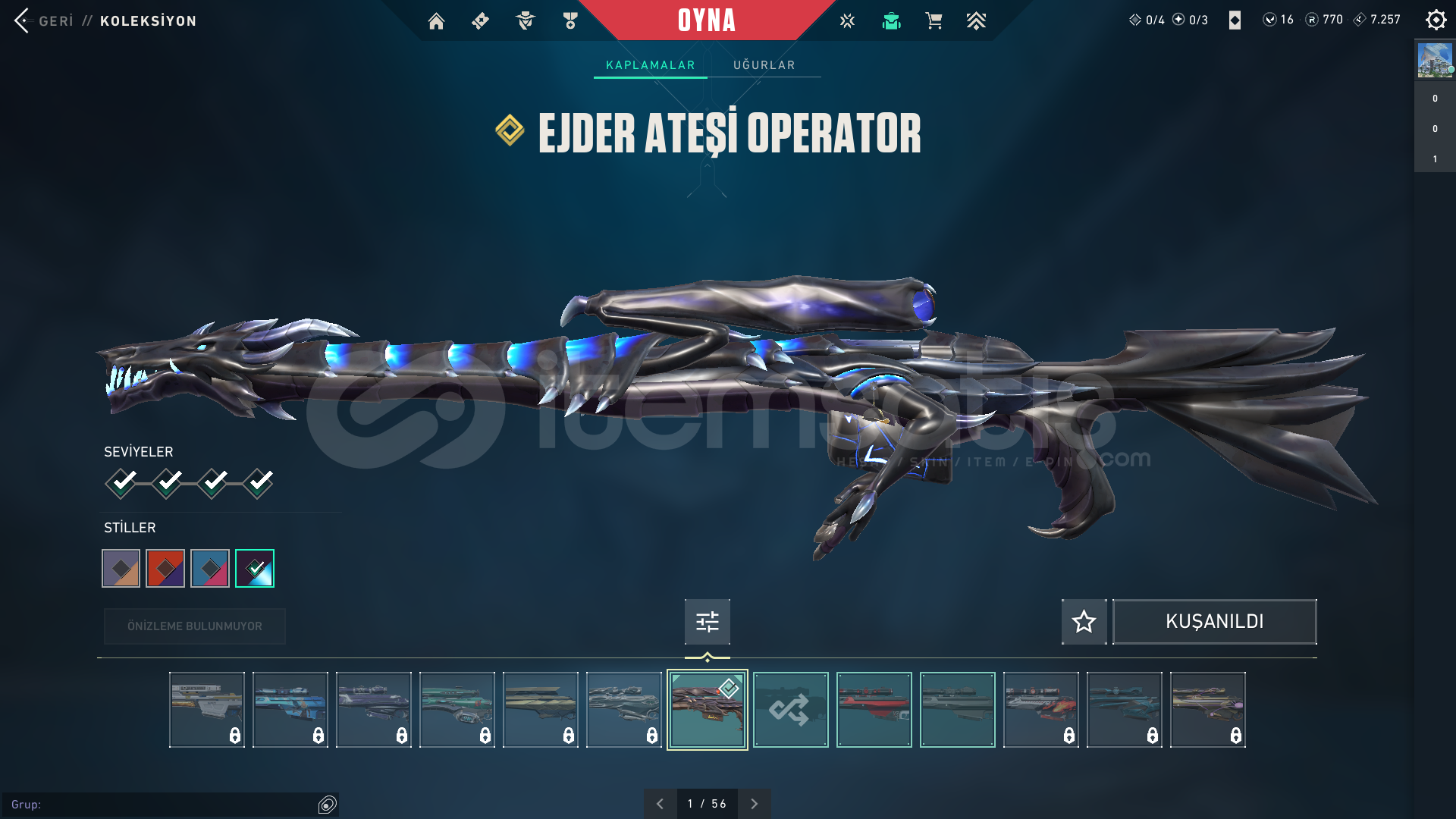 Valorant RGX kelebekli Ejder OP lu Beta Hesabı Valorant RGX kelebekli Ejder OP lu Beta Hesabı
