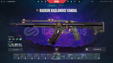 valorant bol skinli gold hesap tr server 