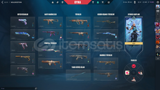 Valorant BOL SKİNLİ Yücelik hesap (t3kas olur) 