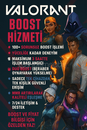 VALORANT BOOST HİZMETİ ????(Demir 1 - Plat 1)
