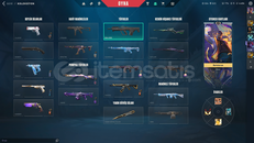 Valorant çok skinli hesap