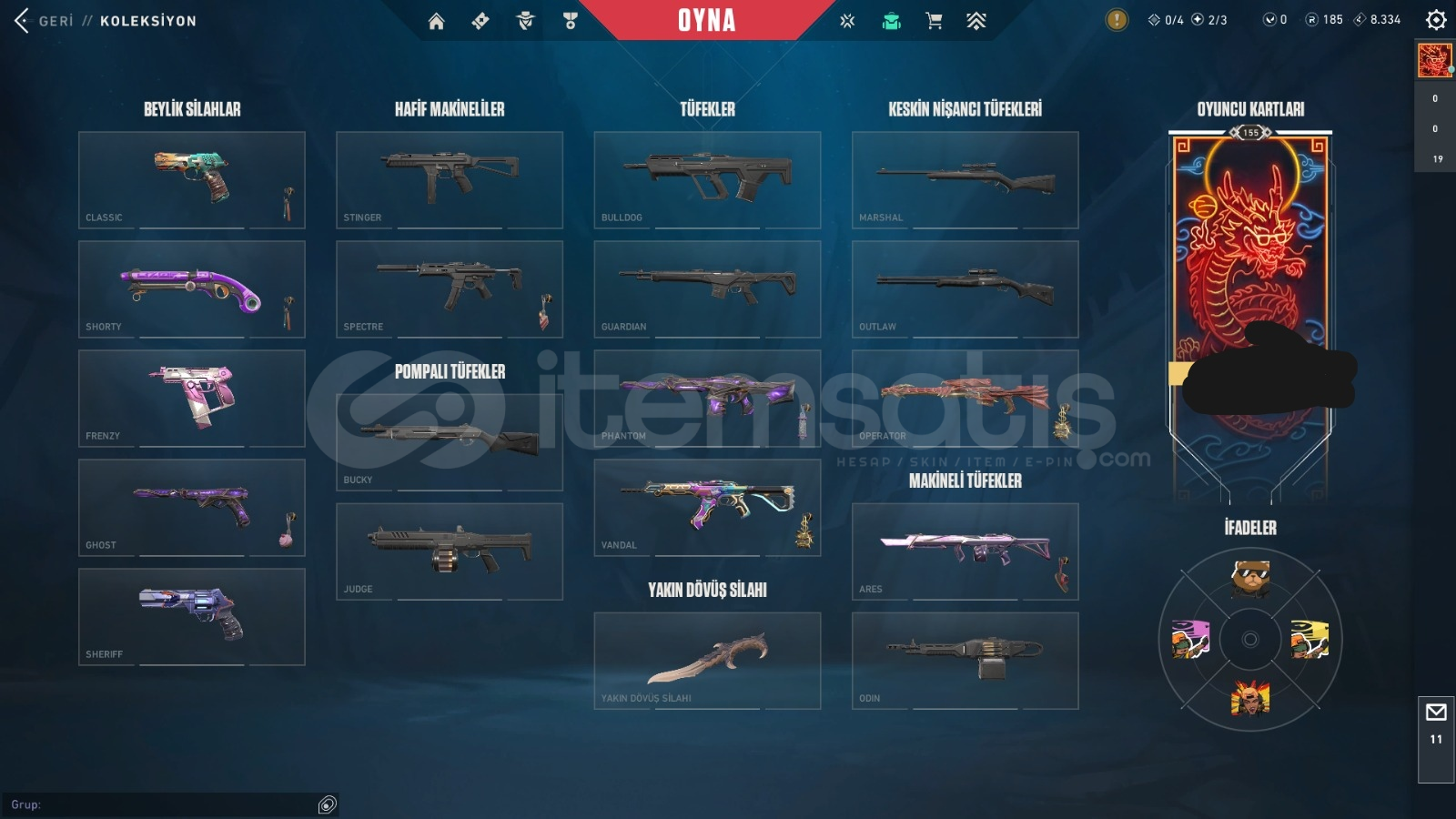 Valorant çok uygun hesap yükseltilir skinler Valorant çok uygun hesap yükseltilir skinler