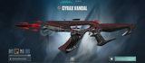 Valorant CYRAX Vandal + 1 BattlePass hesap