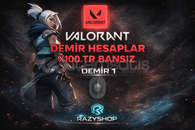 Valorant Demir 1 Hesap TR Valorant Demir 1 Hesap TR