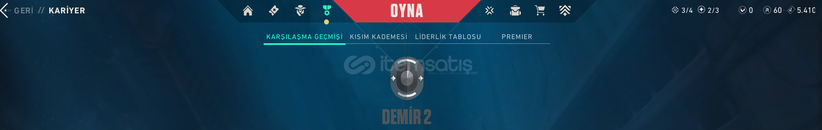 VALORANT DEMİR 1 MAİL DEĞİŞEN ½100 TR HESAP