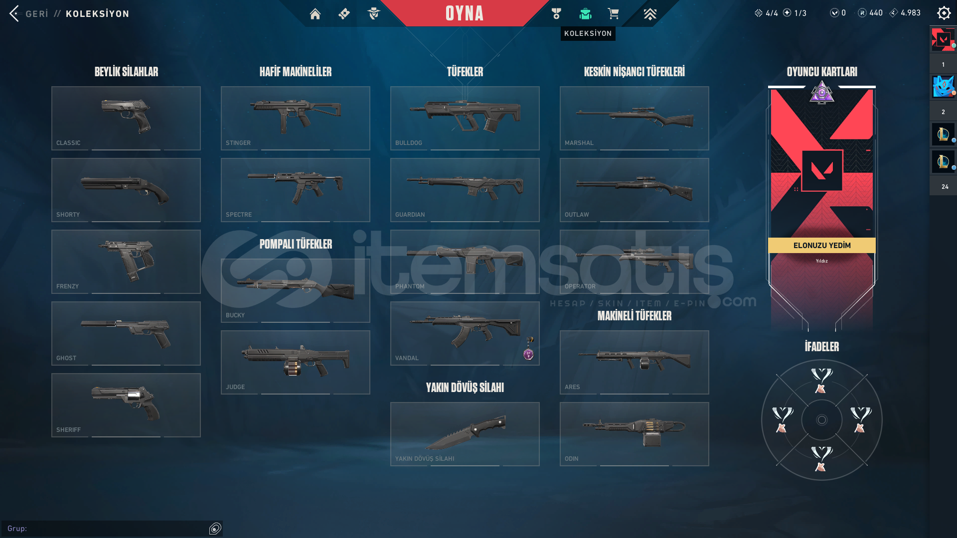 Valorant dia 3 smurf hesap Valorant dia 3 smurf hesap