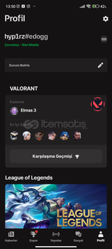 Valorant DİAMOND 3 BOŞ HESAP MMR YUKSEK