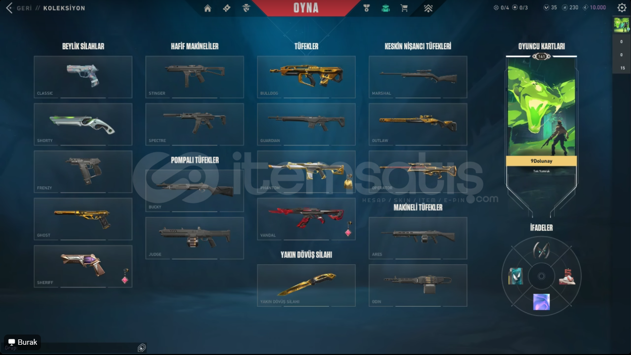 VALORANT DOLU HESAP VALORANT DOLU HESAP