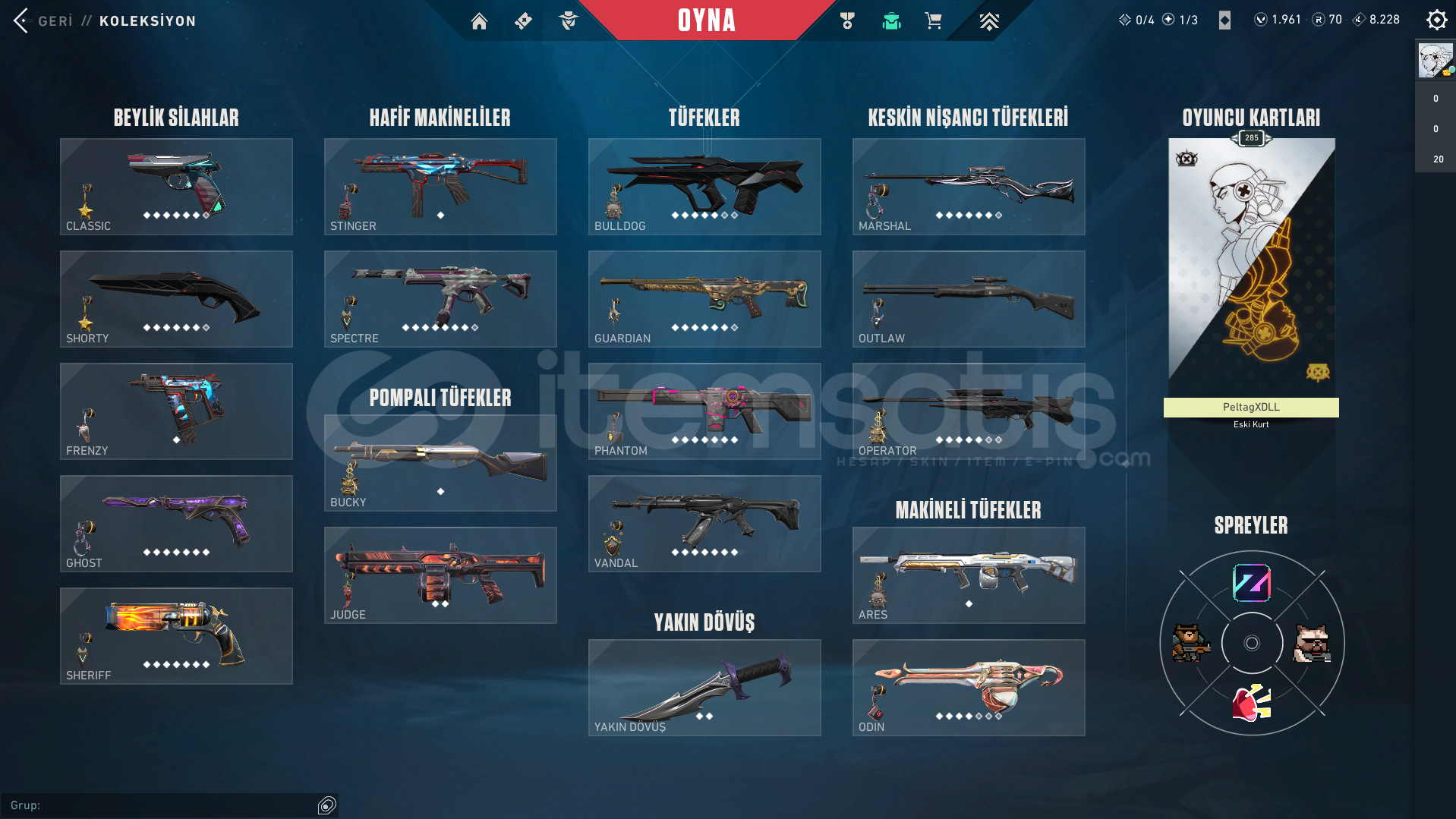 Valorant Dolu Emek Hesabım İhtiyaçtan Satıyorumm Valorant Dolu Emek Hesabım İhtiyaçtan Satıyorumm