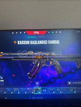 VALORANT DOLU MAİNLEMELİK HESAP ACİL