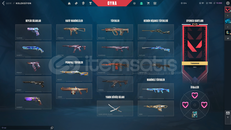 VALORANT DOLU MAİNLİK HESAP