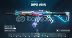 Valorant Dopdolu 2 bıçaklı 4 Vandalı Hesap
