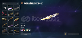 ✨✨VALORANT EFSANE ANOMALİ KELEBEK +4 SKİN HESAP